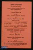 War time 1945/46 Denis Compton's XI (Ditchburn, Milburn, Howe, Hayward, Compton (D), Pearson,