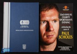 2016 Fa Cup Final Crystal Place v Manchester United Limited Edition Bound Volume No.103 of 500, with