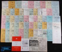 Llanelli Rugby Programme Selection 1954-66 (60+): Marvellous collection, mostly homes, v major clubs