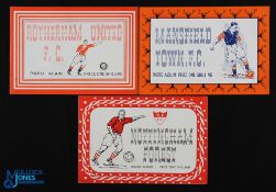 Nottingham Forest, Mansfield Town FC, Rotherham United FC Photo Albums c1948, made by Le Butt Ltd,