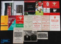 Wales & New Zealand Fine Rugby Pot-Pourri (16): Wales v NZ Maori Programme, 1982; Maori Tour Squad