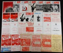 Collection of Stoke City home programmes 1948/49 Newcastle Utd, 1950/51 Burnley, 1951/52 Aston
