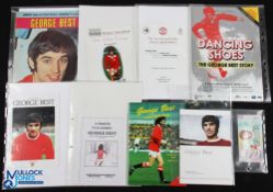 Selection of George Best memorabilia to include 2011 Dancing Shoes - The George Best Story World