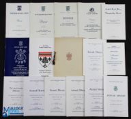 Scottish Interest Rugby Dinner Menus (16): For England 1982, Japan 1986, Australia 1988 & the IRB/