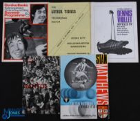 1965 Stanley Matthews farewell match at Stoke City 28 April 1965, 96 page photographic programme (