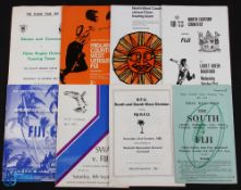 Fiji in the British Isles 1970-82 Rugby Programmes (8): 1970: v Devon/Cornwall, Mid Counties both