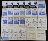 Collection of Huddersfield Town home match programmes 1947/48 Burnley, 1948/49 Blackpool, 1950/51