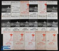 1951-52 Kidderminster Harriers Home Football Programmes - a good selection Birmingham league,