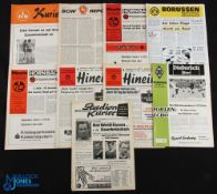 Selection of German club match programmes to include 1965/66 Rot Weis Essen v 1 FC Saarbrucken 4
