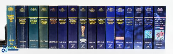1988-2003 Rothmans Football Yearbooks - a run of 15 books most are in used condition