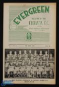 1956 Floriana (Malta) v Leyton Orient programme 16 May 1956; fair. (1)