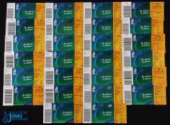 2003 RWC Rugby Ticket Selection (25): England's winning final, 3/4 playoff, both semis, quarters