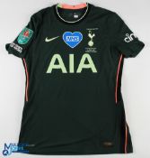 Harry Kane No 10 Carabao Cup Final Tottenham Hotspur v Manchester City 25 April 2021 match issue