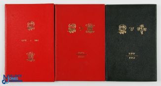 England Bound VIP Rugby Programmes (3): The hard-bound Twickenham issues v Wales 1966 (autog D