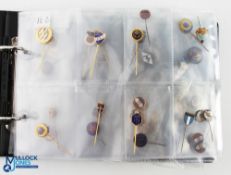 Bert Williams, Wolves and England Badge Collection (x40) together with identification binder in