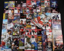 2002 & 2003 St Helen's Rugby H & A League Programmes (c.75): A boxful of the Saints issues for those