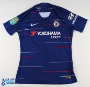 Andreas Christensen No 27 Chelsea 2018/19 home match issue football shirt - Nike / Yokohama Tyres,