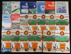 1954/55 Wolverhampton Wanderers programmes WBA (charity shield) (poor), Charlton Athletic,