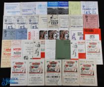 Selection of Hyde Utd home programmes 1949/50 Ellesmere Port Town, 1952/53 Witton Albion, 1954/55