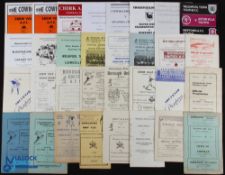 Collection of Welsh non-league club football programmes 1948/49 Colwyn Bay v Conway, 1948/49