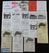 Collection of Dartford FC home match programmes 1949/50 Bromley (Kent Snr Cup), 1953/54 Haywards