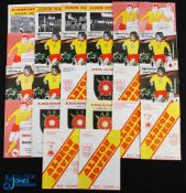 Selection of Albion Rovers home programmes 1972/73 Clydebank, Cowdenbeath, Forfar Athletic (SLC),