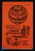 Pre-War 1937/1938 Middlesbrough v Charlton Athletic Div. 1 match programme 5 February 1938; slight