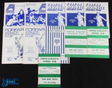 Selection of Forfar Athletic items to include Year books, 1958/59, 1960/61, 1962/63 plus home