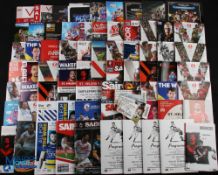 2018-2022 St Helen's Rugby H & A League Programmes (c.70): A boxful of the Saints' issues across