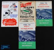 Big match programmes 1962 Tottenham Hotspur v Burnley (FAC final), 1962 Tottenham Hotspur v