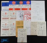 Selection of Chatham Town FC home programmes 1955/56 Tunbridge Wells, 1958/59 Bromley (Kent Snr