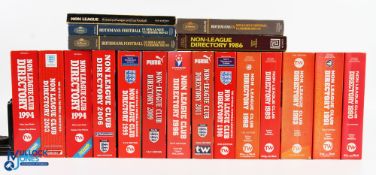 1981-2011 Non-League Club Directory, a collection of 19 volumes - not complete