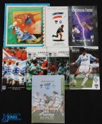 1986-2007 Argentina Home Rugby Programmes (8): v Wales (jt both tests) 1999 and both separate
