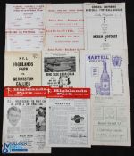 Collection of programmes from South Africa to include 1960 Highlands Park v Durban City (Castle