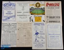 Selection of 1940s programmes to include 1945/46 Bolton Wanderers v Stoke City, 1946/47 Chesterfield
