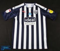 Jake Livermore Autographed No 8 West Bromwich Albion 2019/20 'NHS Thank You' home match issue