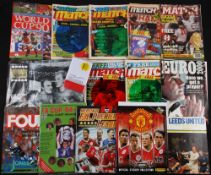 Football Collectables, to include Manchester United Panini sticker album part filled (4 only),