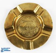1920 FAC Final souvenir brass ashtray 4.5