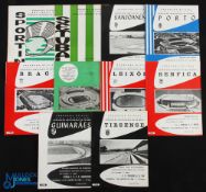 Collection of Portuguese clubs to include 1967/68 Tirsense v GD Cuf, Vitoria v Barreirense,