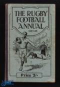 Rugby Football Annual 1927-8: Hardback edition of this packed and informative early annual. Good