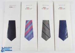 Collection of Various PGA Silk Ties (4) - all unused c/w original gift packaging Note: From The