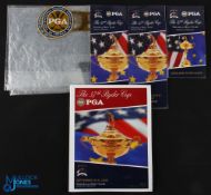 2008 Ryder Cup Valhalla Programme, Schedule, Pairings, Spectator Guide and Gift (5) - to incl
