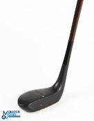 All original Forgan St Andrews 'Black Magic' mallet head putter with black composite head and