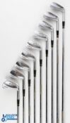 MacGregor 'VIP by Nicklaus' Golf Irons (9) to incl' 2, 3, 4, 5, 6, 7, 8, 9 and P, with grips, some
