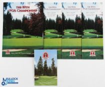 1998 PGA 80th Championship Golf Tournament Programme and Related Matters (5) - programme, pairing