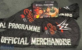 2020 WWE Clash at the Castle Official Advertising Velcro Posters / Banners and Flags, a large