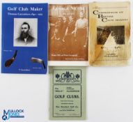 Golf Makers Books, a George Nicoll of Leven P/b 2003, Compendium of British Club Makers signed by