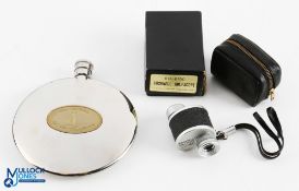 Bushnell Golfscope - 6 power 15mm rangefinder scale, in original box, plus a silverplated original