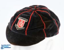 c1950 Middlesex County Cricket Cap, unnamed cap size 7 with Middlesex crest - some signs of wear-