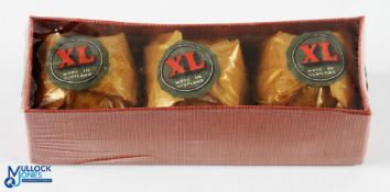 Cochrane's The Challenger XL Mesh Golf Balls made in Scotland, a display packet of 3 fine unused